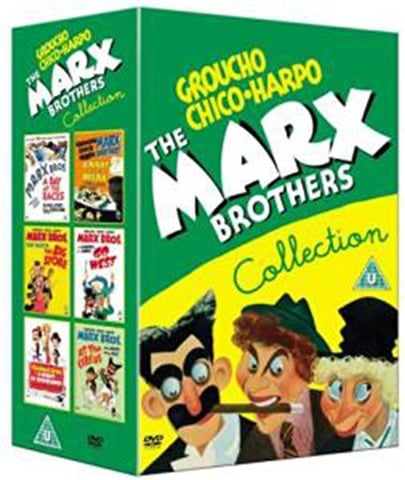 Marx Brothers Collection Day At The Races Go West etc 6 Disc